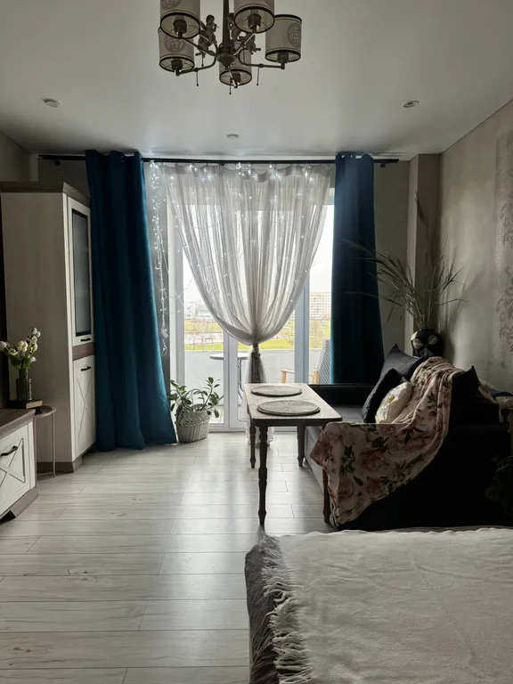 Та самая однокомнатная квартира у пруда на Новогодние праздники