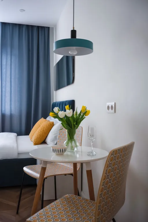 Квартира Квартира Стильная студия Бирюзовая в центре — Калининград