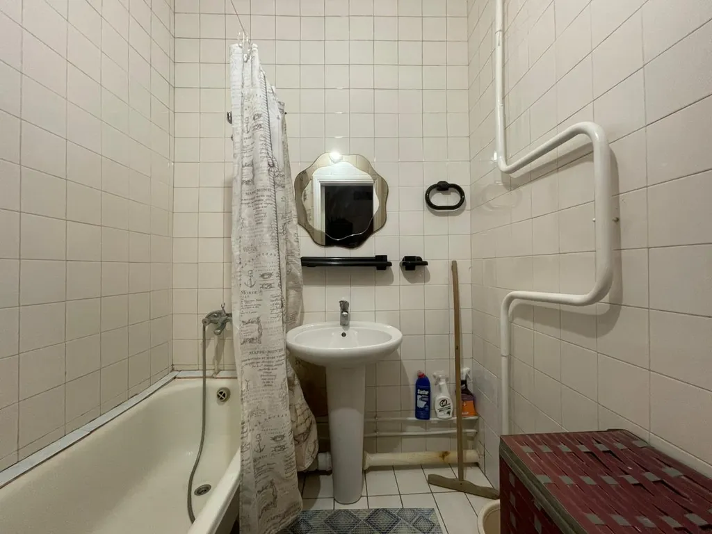 Трёхкомнатная квартира под ключ, есть парковка во дворе