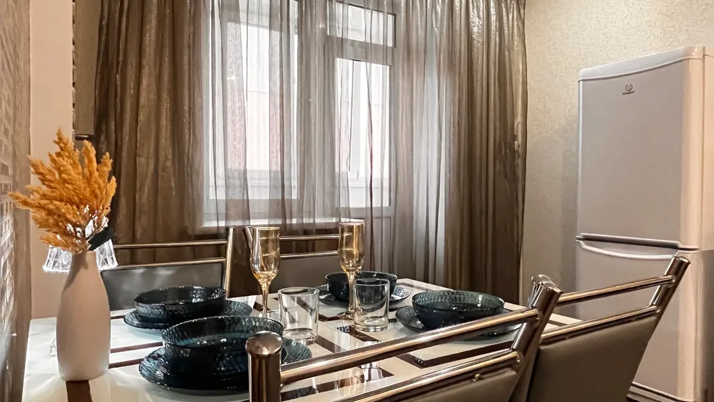 1 комнатная у жд вокзал с 2 раздельными кроватями