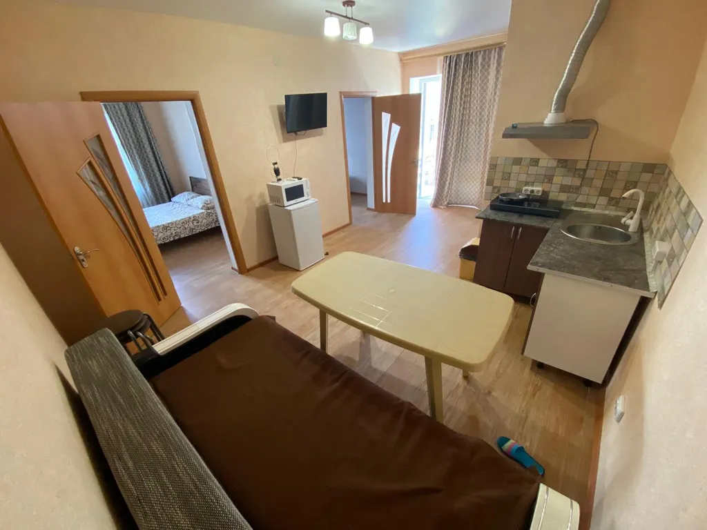 Апартаменты с кухней с раздельными спальнями