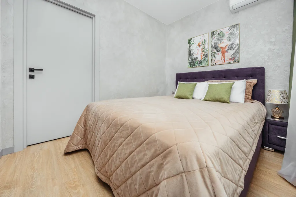 Квартира Квартира Уютная евродвушка в современном ЖК, с закрытой территорией, парковкой — Сириус