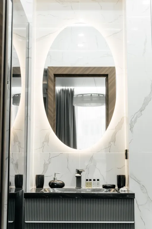 Уютная трешка с красивым видом на горы