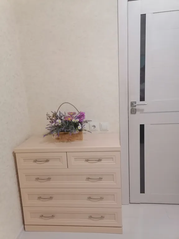 Уютная однокомнатная квартира с дизайнерским ремонтом