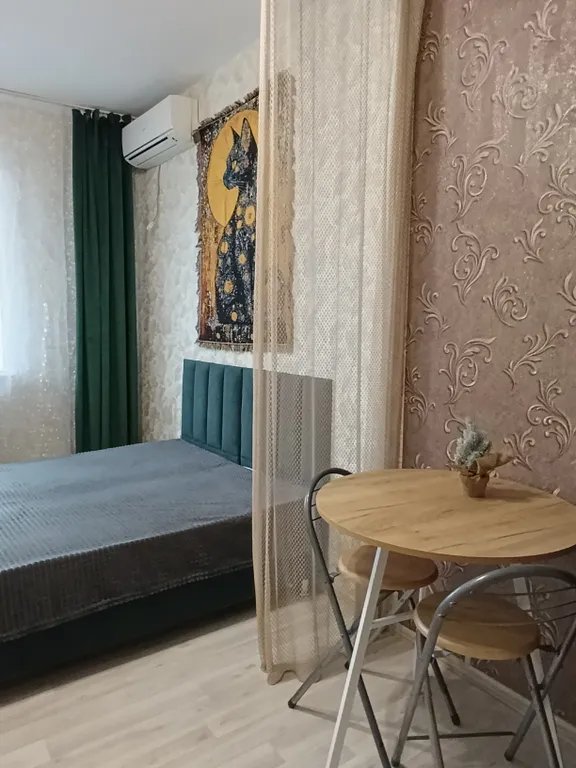 Студия рядом с остановкой трамвая