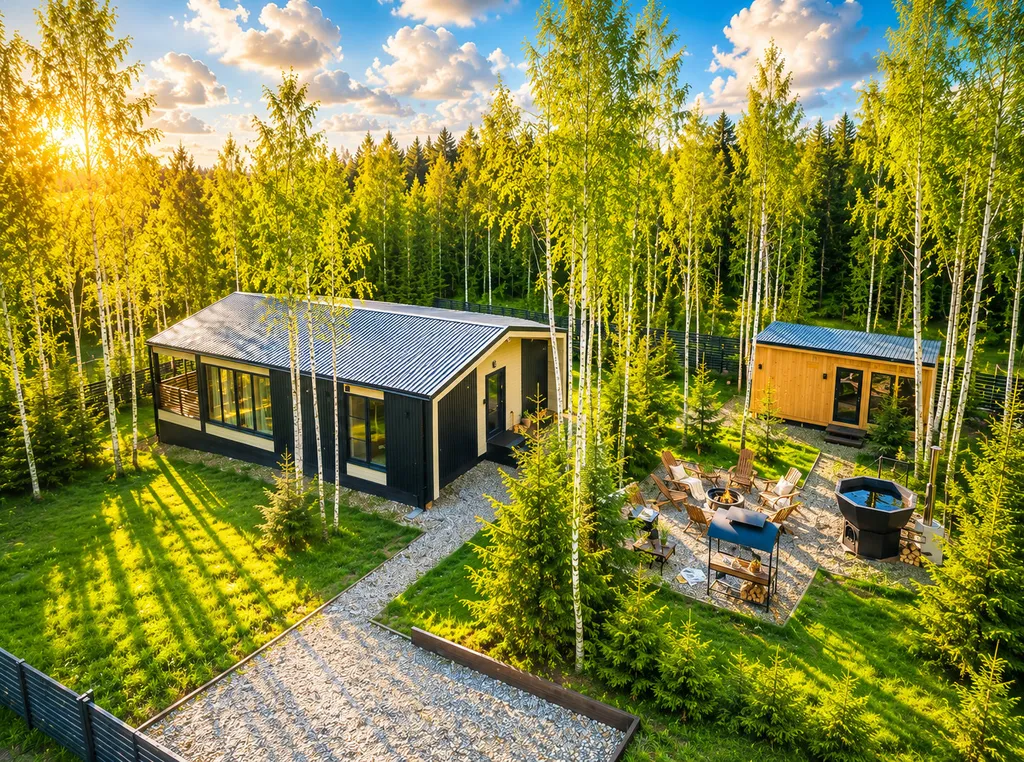 Коттедж 104m2 — чан, кухня, Wi-Fi