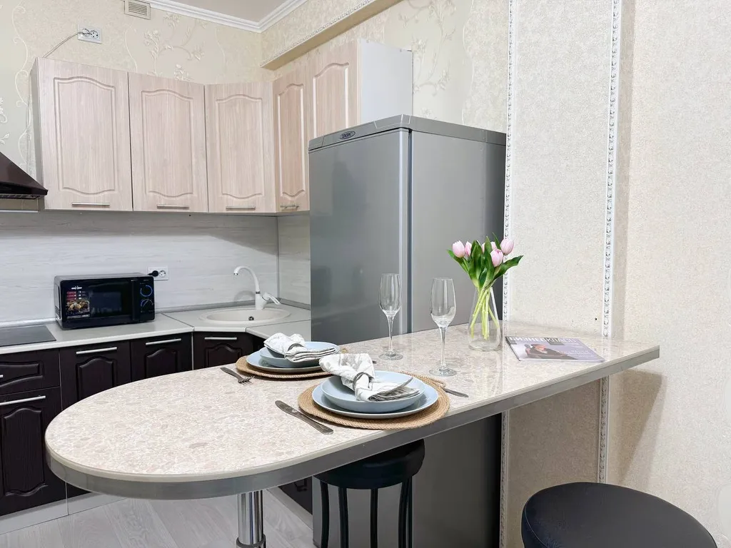 Уютная 1-к квартира в ЖК бизнес-класса Алые Паруса в центре