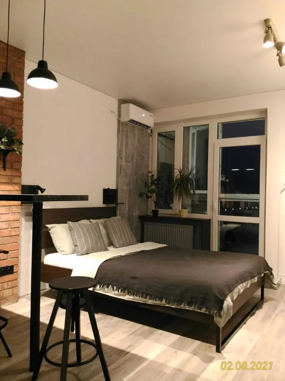 Видовая студия в стиле лофт