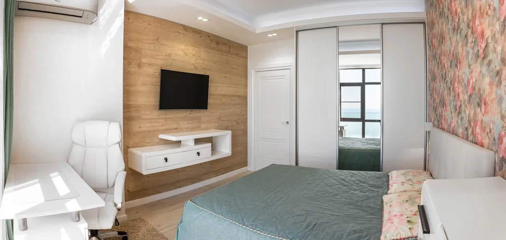 Квартира с видом на море с 2 спальнями в ЖК Лазурный берег