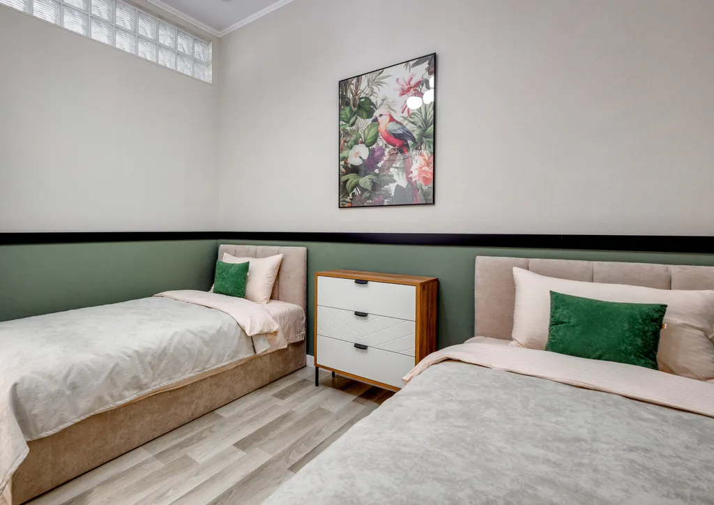 Апартаменты с двумя спальнями и видом на море №40