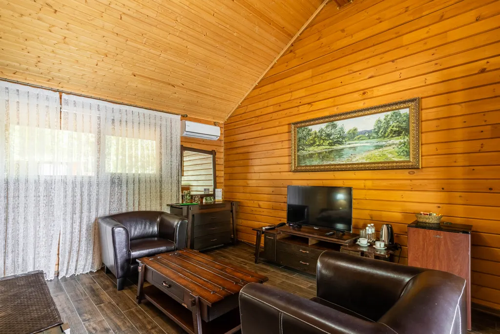 ВИП номер у реки с зоной барбекю, посещение зоны  СПА в подарок!