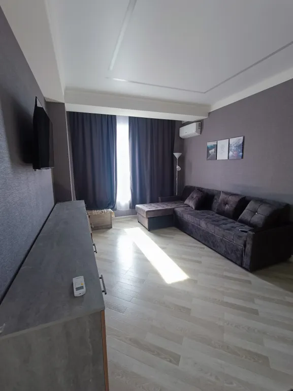 1к. Кв. 38 кв. 7 мин до пляжа. Для 4-5 гостей