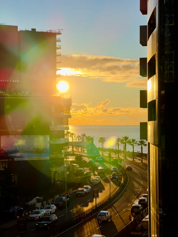 Апартаменты с боковым видом на море в Batumi View