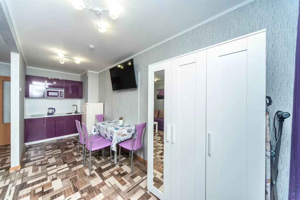 Квартира Квартира Студия на 17 этаже с красивым видом на город — Красноярск