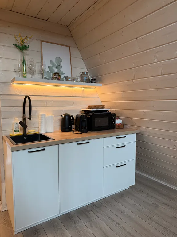Дом 45m2 — банный чан, кухня, Wi-Fi