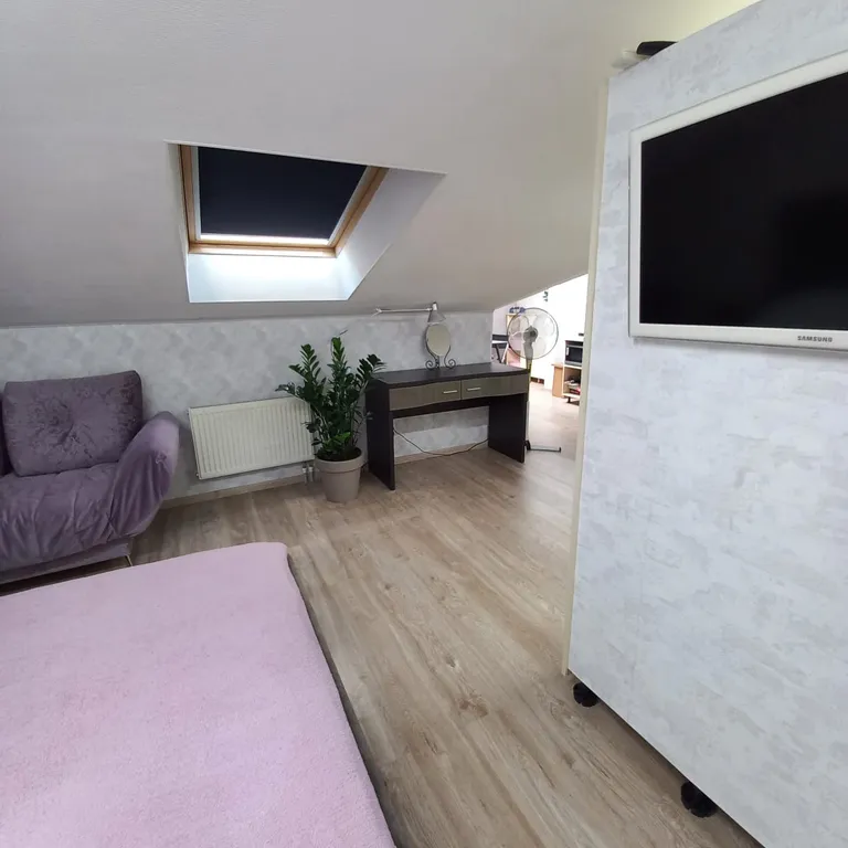 Квартира Квартира Уютная студия в мансарде рядом с Амалиенау — Калининград