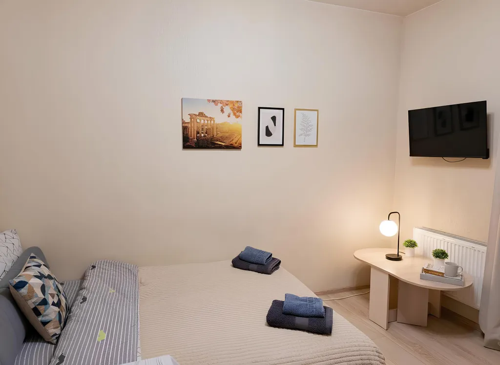 Квартира Лаконичная студия в ЖК Одинцовский парк — аренда посуточно в Одинцово