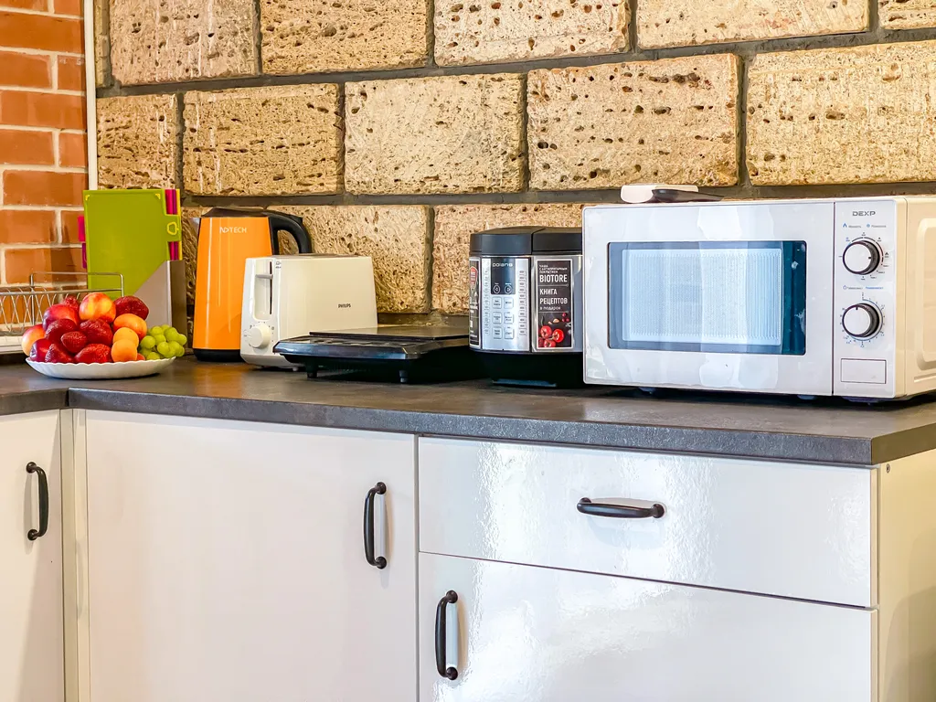 Апартамент с кухней и стиральной машиной у моря