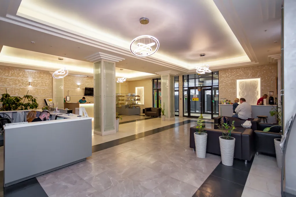 Квартира Квартира Студия в комплексе апартаментов Салют — Санкт-Петербург