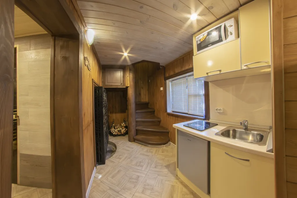 Коттедж с Русской баней на дровах