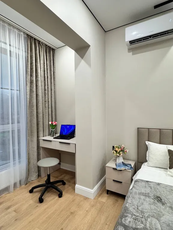 3-комнатная с видом на горы в ЖК Комфорт Сити, рядом с ТЦ MEGA