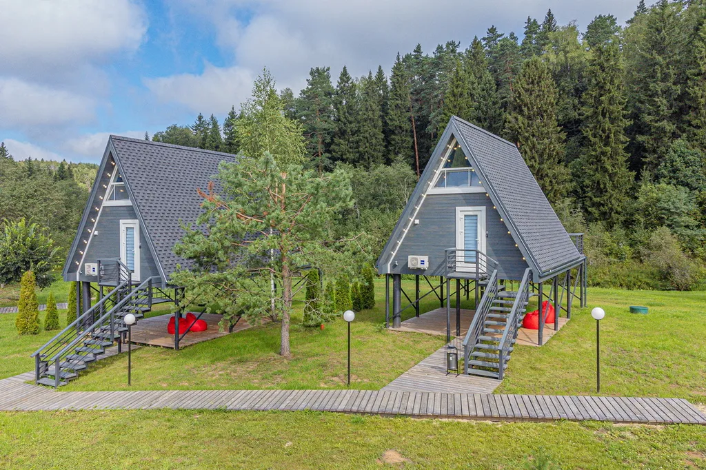 Дом в стиле A-Frame