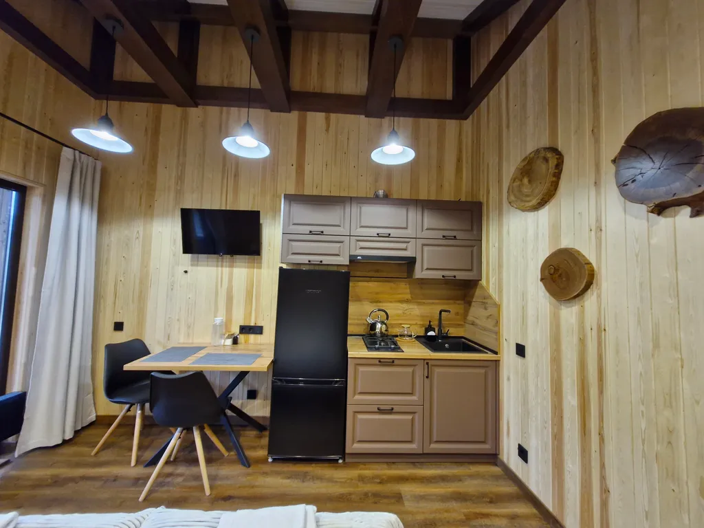 Квартира Квартира Уютная студия с балконом — Архыз