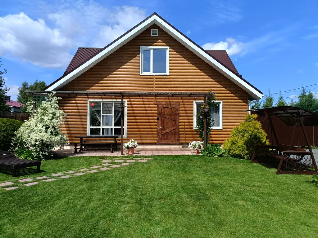 Коттедж Чудесный дом с сауной и горячей купелью на побережье водохранилища — аренда посуточно в Городец