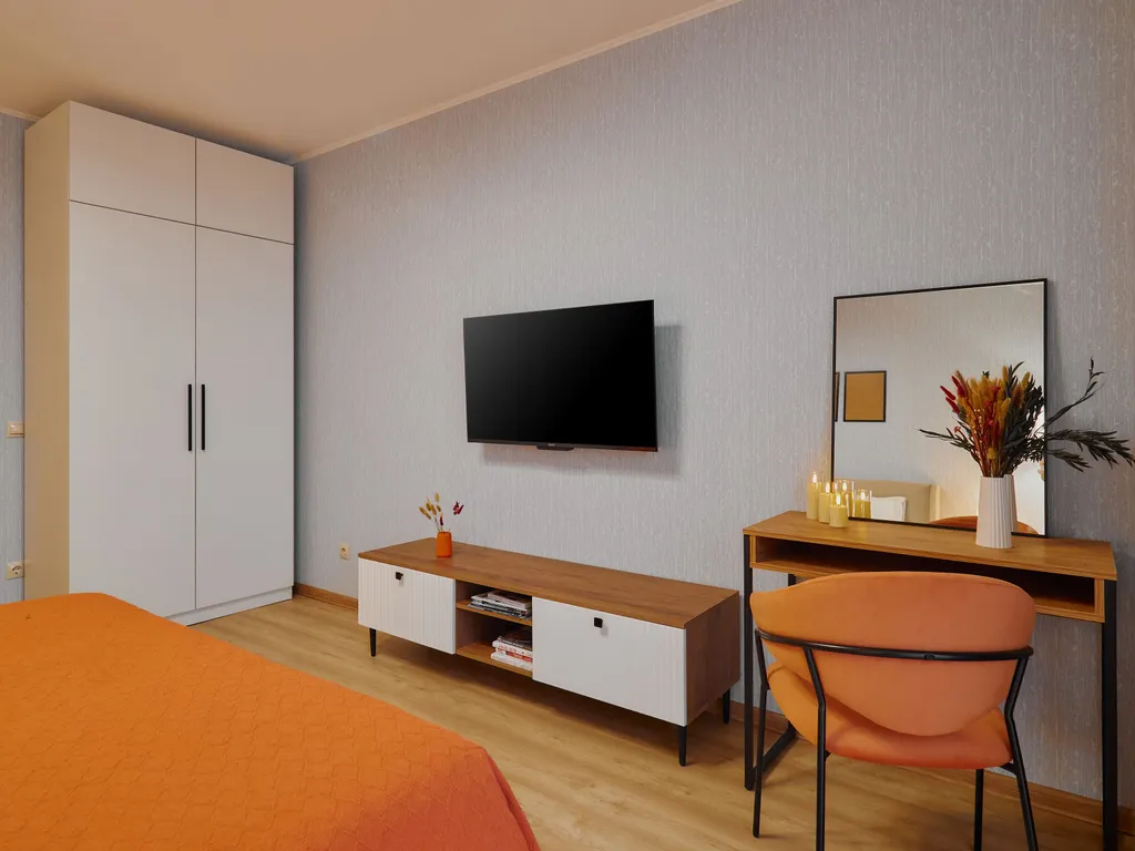 Уютная однокомнатная квартира в мокшино