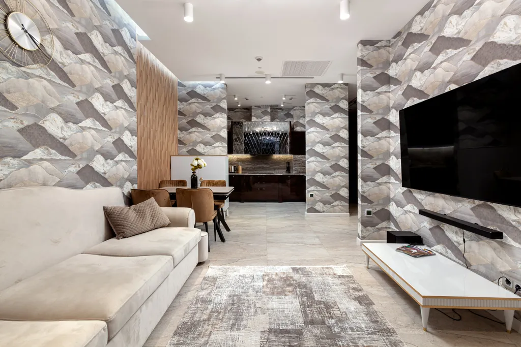 Трёхкомнатный апарт на 40 этаже