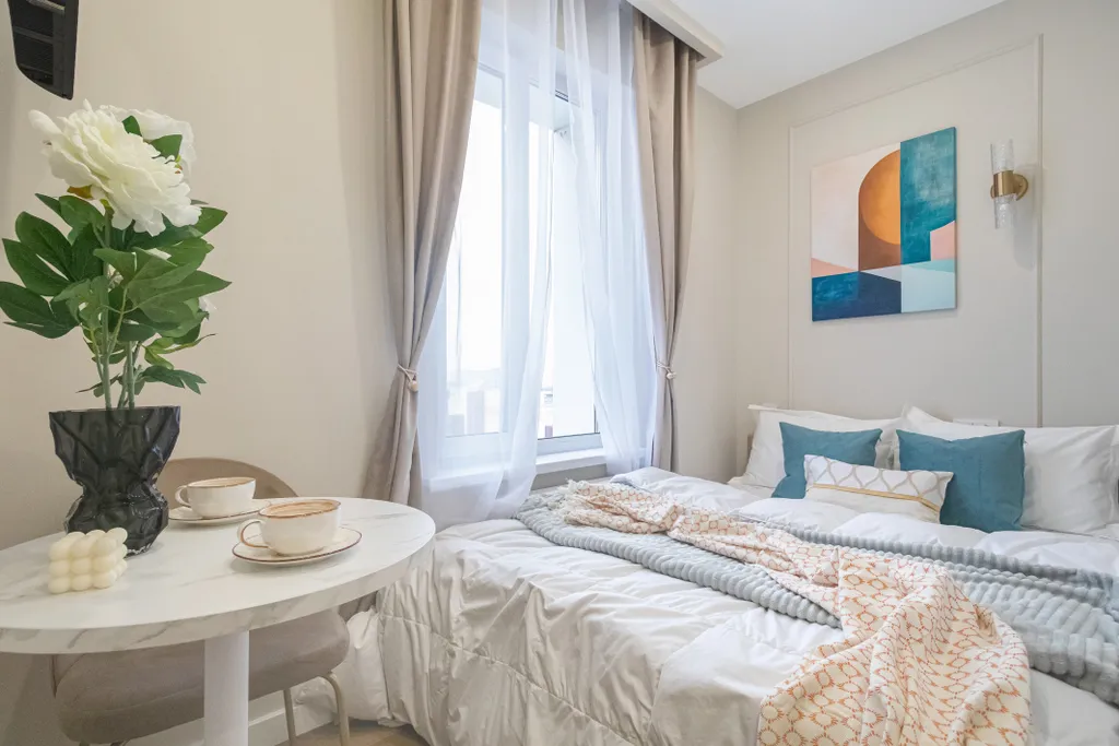 Квартира Квартира Дизaйнeрcкая студия рядом с Инновациoнным цeнтpoм Cколково — Новоивановское