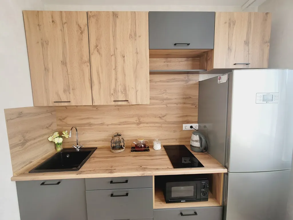 Светлая квартира для семьи и бизнес-путешественников