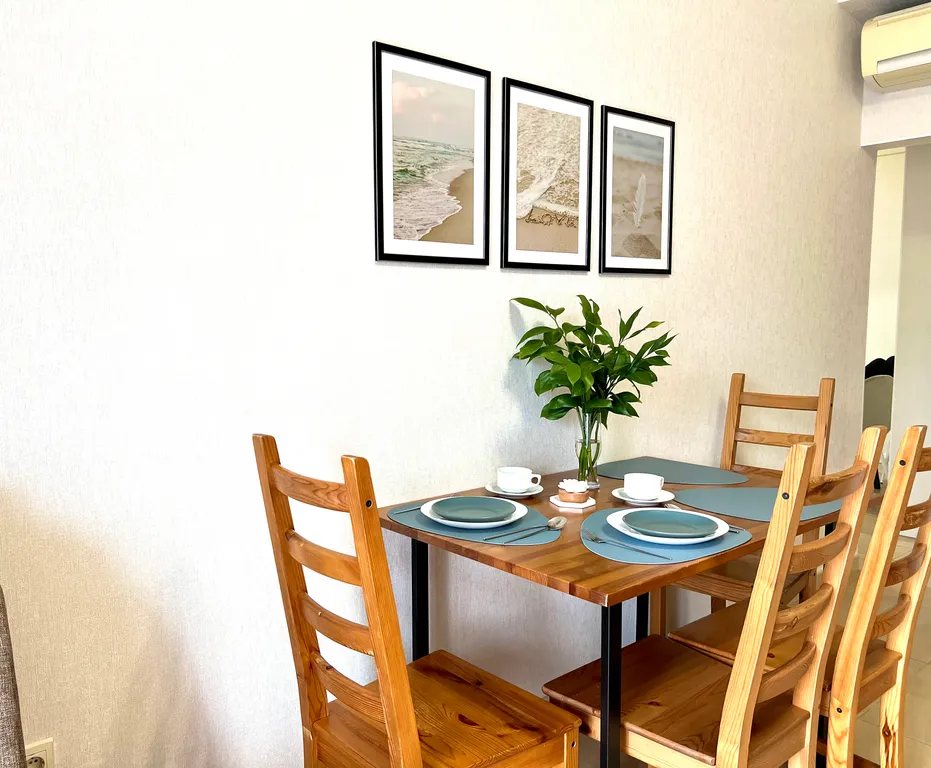 Дом у моря, куда хочется возвращаться, семейный уют в 2-к квартире