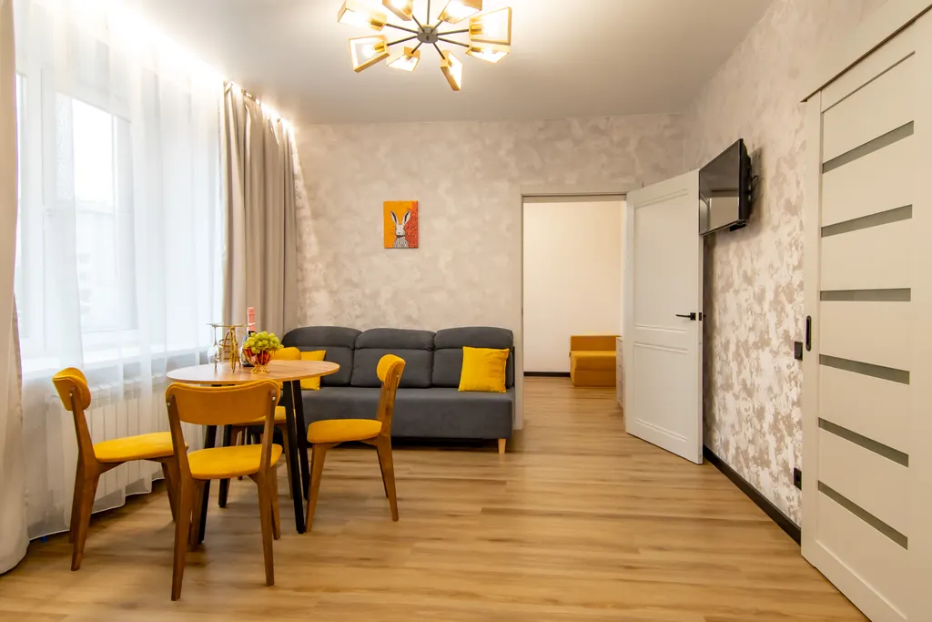 Уютная квартира "Горчица" в центре города
