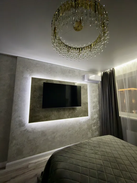 Квартира премиум-сегмента класса люкс, евро двушка