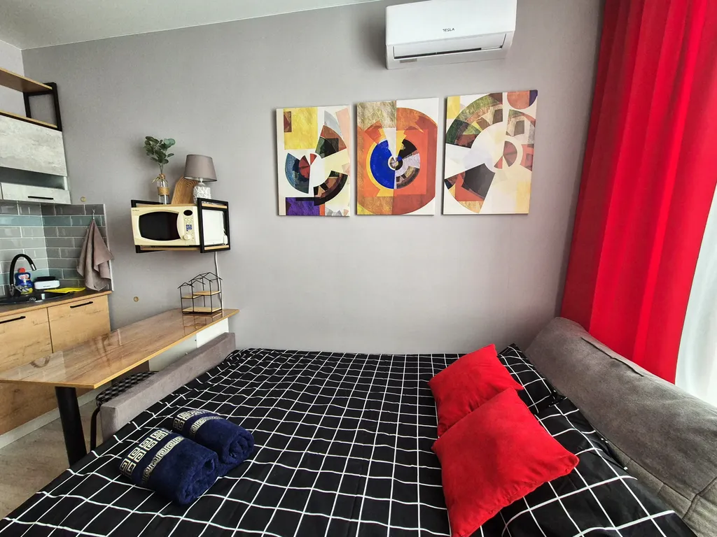 Яркая студия рядом с Мытищинской больницей