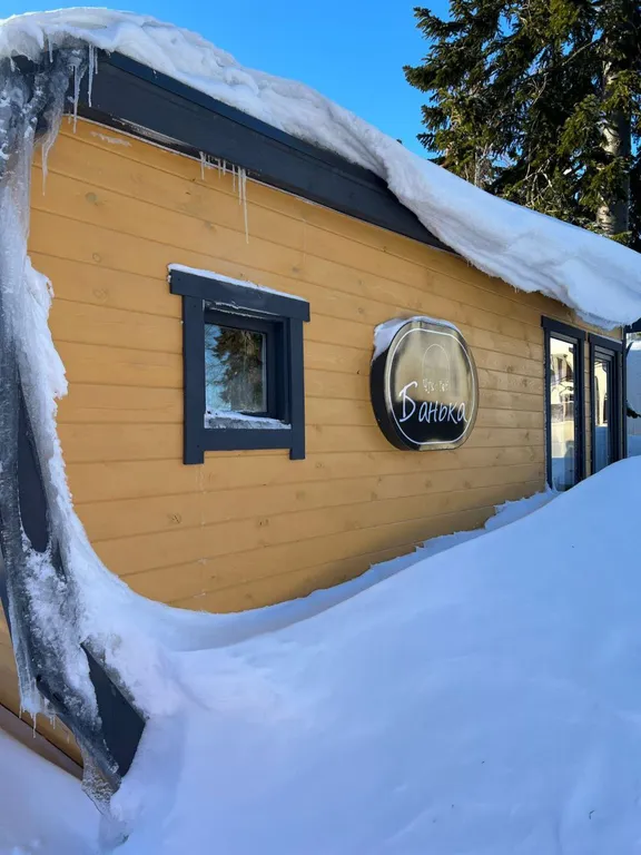 Гостевой домик на горе у подъёмника