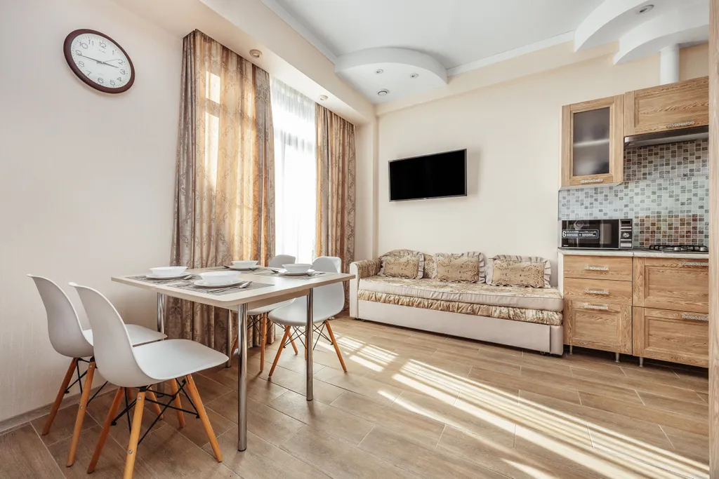 Квартира Квартира Светлая и уютная студия в центральной части Адлера у моря — Адлер