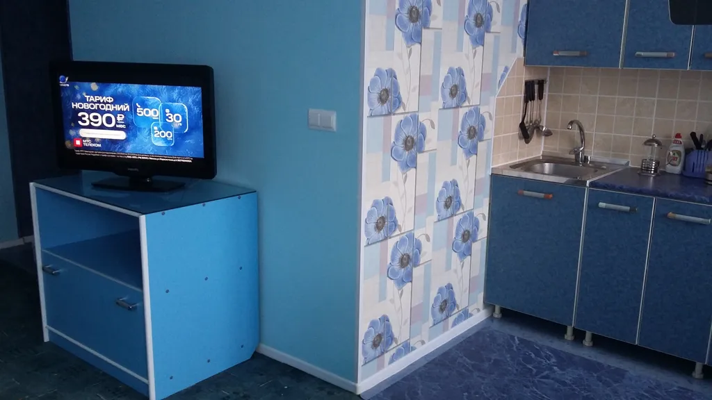 Уютная студия в центре курортного поселка