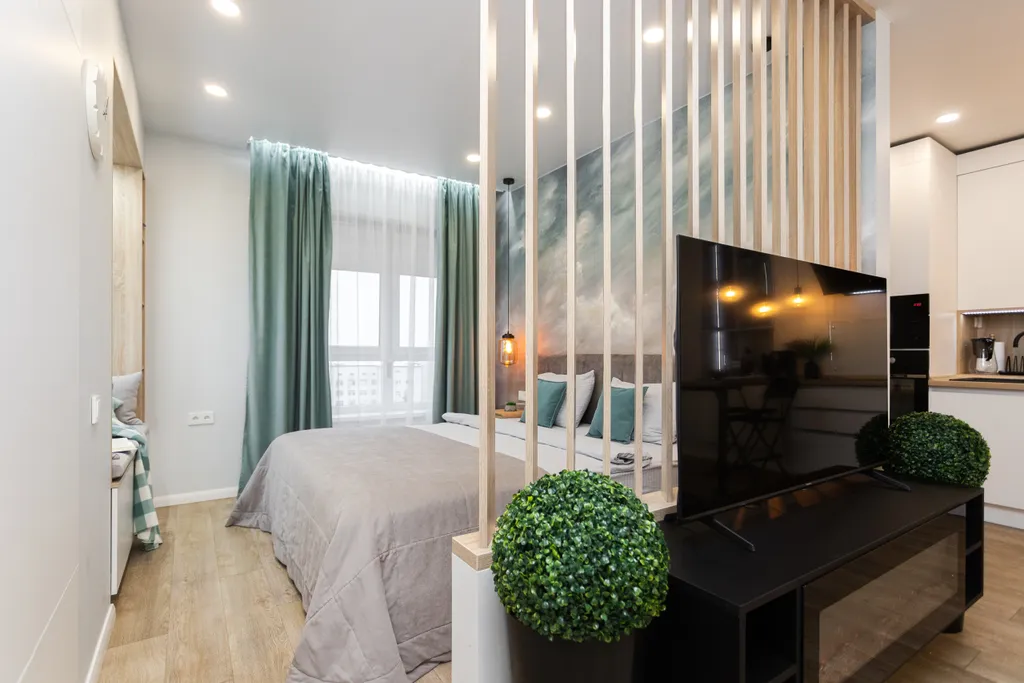 Квартира Квартира Студия класса Люкс в центре Калининграда Flagman de Luxe — Калининград