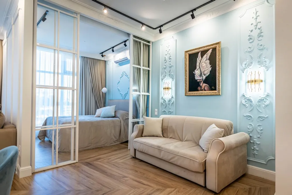 Квартира Дизайнерская Люкс студия, самый центр, до набережной и пляжа 5 минут — аренда посуточно в Сочи