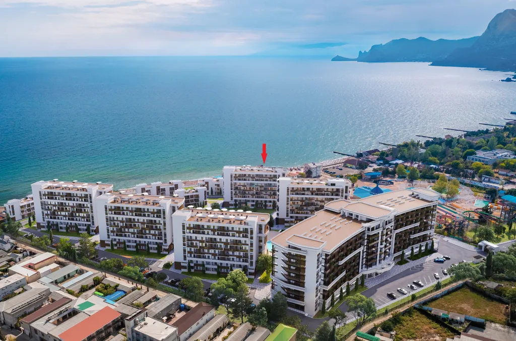 Апартаменты на первой береговой линии с шикарным видом на море