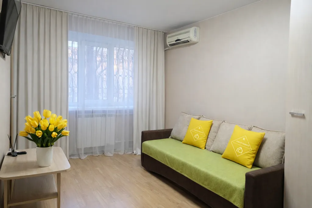 Трёхкомнатная квартира в центре города