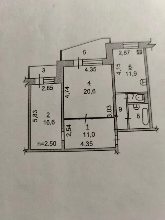 Уютная 2-комнатная квартира в спальном районе, рядом с трассой М4