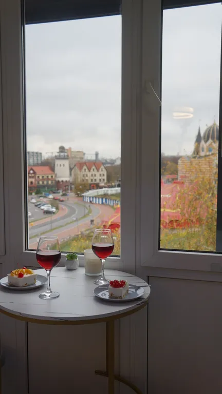 Квартира Двухкомнатные апартаменты с видом на Рыбную деревню — Калининград