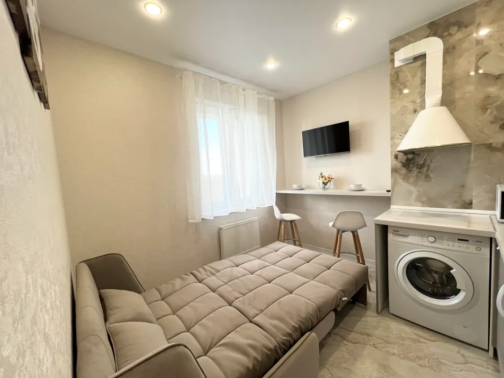 Уютная однушка с тремя отдельными спальными местами