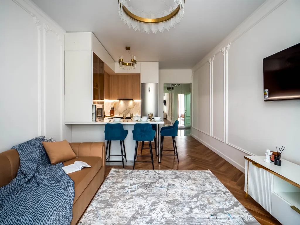 Чистая квартира без запаха, со свежим ремонтом