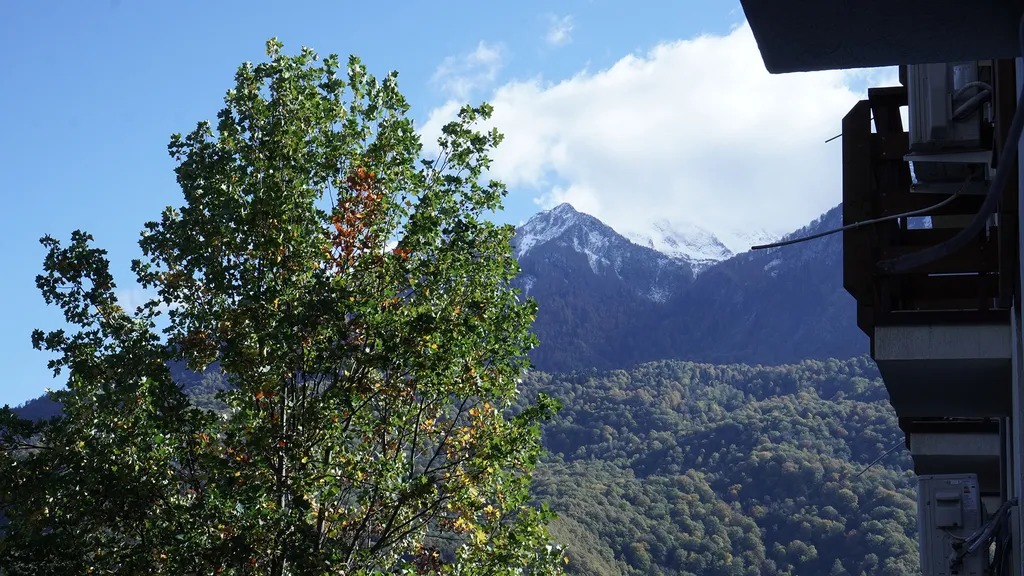 Дизайнерский апартамент со спальней и балконом