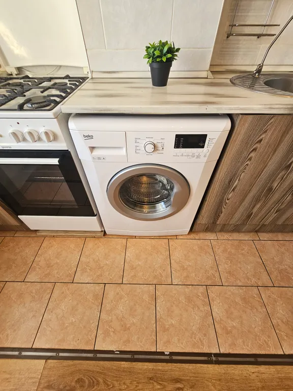 Большая просторная квартира с двумя балконами.