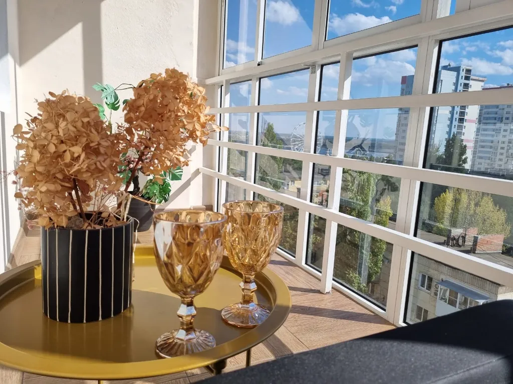 Квартира Квартира Мамаев Курган пешком, Панорамный вид на Парк и реку Волгу — Волгоград